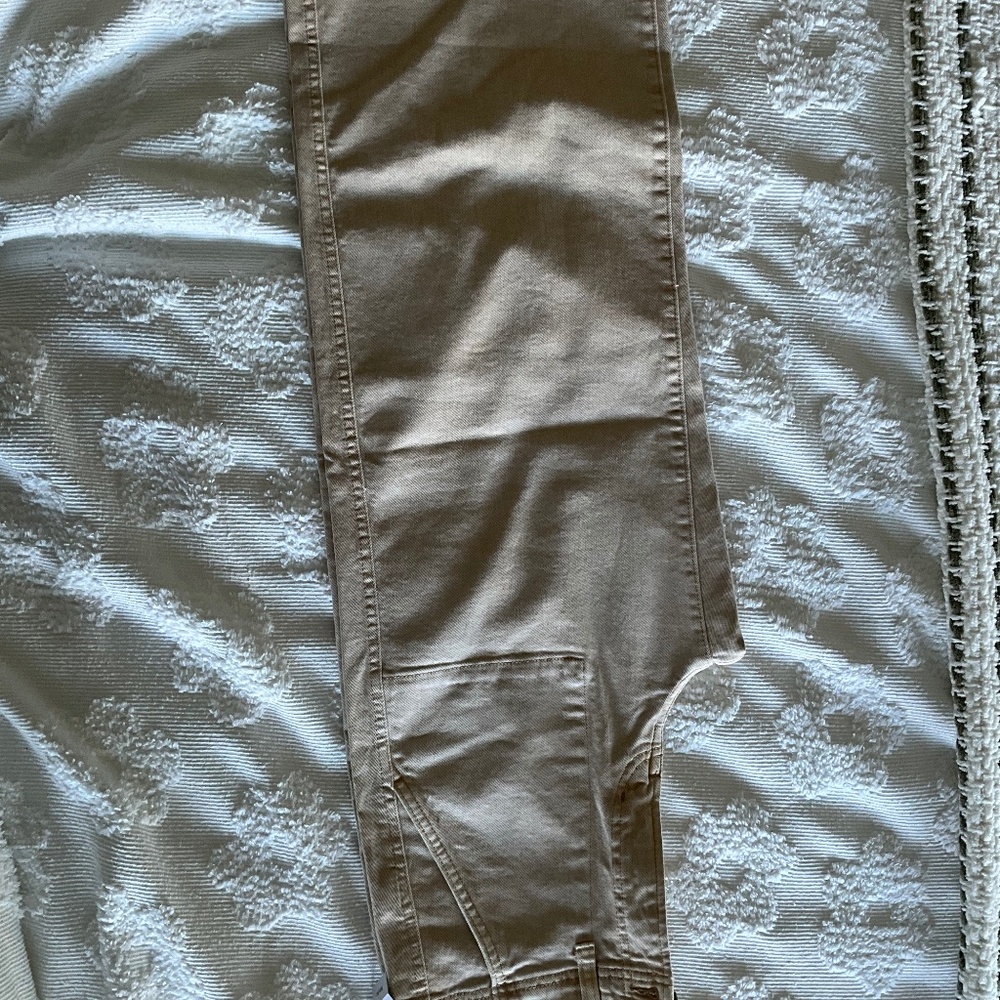 Cropped wide leg pants